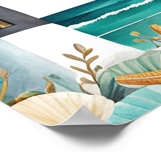 ライ航海のトハウスブライダルシャワー ポスター (角)