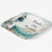 ライ航海のトハウス誕生日 ペーパープレート (傾斜あり)