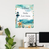 ライ航海のトハウスSweet sixteen誕生日 ポスター (ホームオフィス)