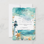 ライ航海のトハウスSweet sixteen誕生日 出欠カード (正面)