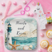 ライ航海のトハ結婚ウス ペーパープレート (パーティー)