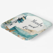 ライ航海のトハ結婚ウス ペーパープレート (傾斜あり)