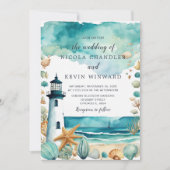 ライ航海のトハ結婚ウス 招待状 (正面)