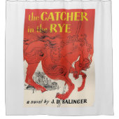 ライ麦のキャッチャーはJ.D.サリンガー シャワーカーテン (正面)