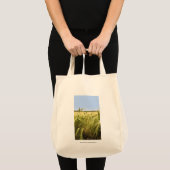 ライ麦の穀粒　植物学の自然 トートバッグ (正面(商品))