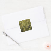 ライ麦の穀粒 植物学的な自然 スクエアシール (封筒)