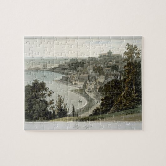 ライ、「すばらしい英国人のまわりの旅行からの東のサセックス、 ジグソーパズル (横)