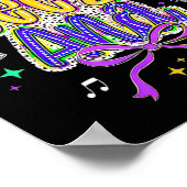 ラウィージーアナマルディグラスファットチューズコケット ポスター (角)