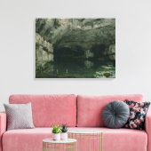 ラウエの洞窟， 1864 キャンバスプリント (インサイチュ (リビング))