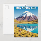 ラウカナショナルパークチリトラベル ポストカード (正面/裏面)