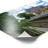 ラウクリフ鉄道駅 フォトプリント            (角)