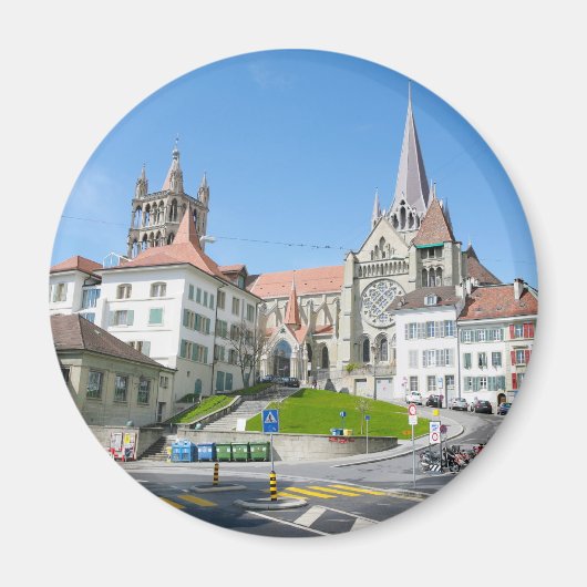 ラウサンタウン磁石 マグネット (正面)