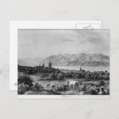 ラウザンヌの景観 ポストカード (正面/裏面)