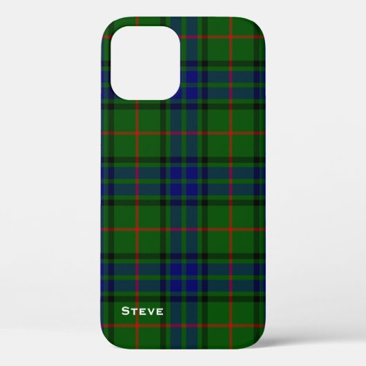 ラウダークランタータンチェックプレイド Case-Mate iPhoneケース (裏面)