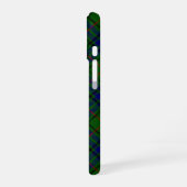 ラウダータータンチェックブルーグリーンプレイド iPhone 16ケース (左側面)
