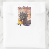 ラウダNo Metal No魔法シール スクエアシール (バッグ)