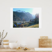 ラウテルブルネンフォグ ポスター (キッチン)