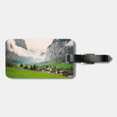 ラウテーブルンネン スイス 風景 ラゲッジタグ (裏面横)