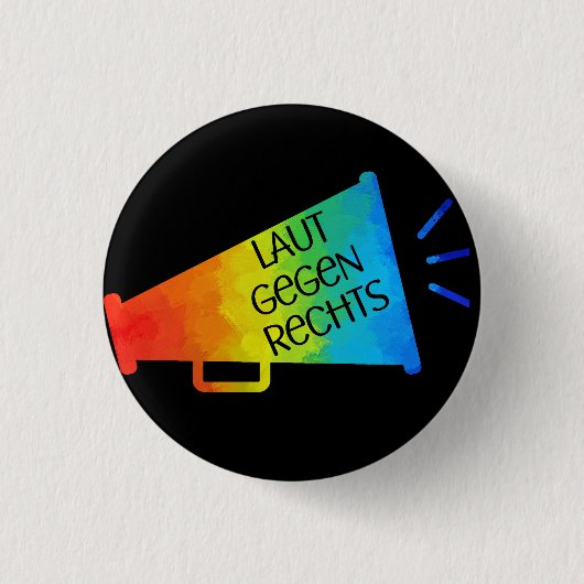 ラウト・ジェン・レックスNr 01 schwarz 缶バッジ (正面)