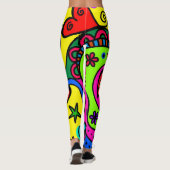 ラウドドーカラフルルプリントレギンス レギンス (裏面)