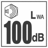 ラウドネス度 シール (正面)