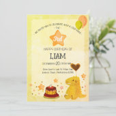 ラウドロール3回目の誕生日 招待状 (スタンド正面)