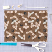 ラウハイドドッグ骨組織ラップ紙 薄葉紙 (クラフト)