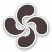 ラウブル記号 シール (正面)