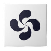 ラウブル記号 タイル (正面)