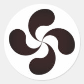 ラウブル記号 ラウンドシール (正面)