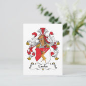 ラウベ家紋 ポストカード (スタンド正面)
