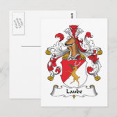 ラウベ家紋 ポストカード (正面/裏面)