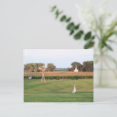 ラウラインガルスウィルダーファミリーホームステッドinデスメットSD ポストカード (スタンド正面)