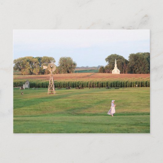 ラウラインガルスウィルダーファミリーホームステッドinデスメットSD ポストカード (正面)