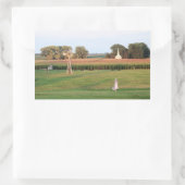 ラウラインガルスウィルダーファミリーホームステッドinデスメットSD 長方形シール (バッグ)