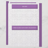 ラウラグロースト – パープルグレーダマスクレシピページ (正面/裏面)