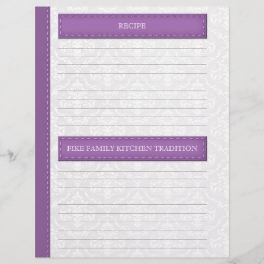 ラウラグロースト – パープルグレーダマスクレシピページ (裏面)