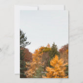 ラウラ・ジャウォルスキー著「秋の日々の魔法」 シーズンカード (裏面)