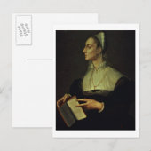 ラウラ・バッティフェッリの肖像、1555-60年頃（板上） ポストカード (正面/裏面)