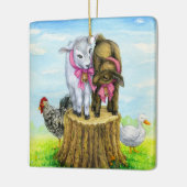 ラウリーのクリッター セラミックオーナメント (左)