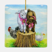 ラウリーのクリッター セラミックオーナメント (裏面)