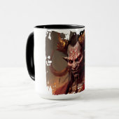 ラウルバゴティア(インディアン) – デーモン飲み物用品マグ マグカップ (正面左)