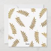 ラウレエレガントルズハッピーフモダンォト |金ゴールド シーズンカード (裏面)