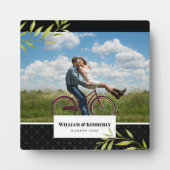 ラウレルとダマスクであなただけの写真を フォトプラーク (正面)