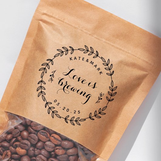 ラウレルリースラブ ウェディングギフト 恋は育まれている セルフインキングスタンプ