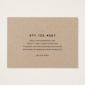 ラウレルリーフ ネックレス ブレスレット ディスプレイカード (裏面)