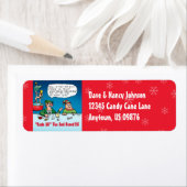 ラウンアルフザレッドノーズ小妖精や小人カスタム差出人住所 ラベル (インサイチュ)