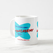 ラウンジアカデミー公式バッファローNYピアノバー コーヒーマグカップ (正面左)