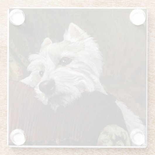 ラウンジウェスティオンソファ ガラスコースター (裏面)