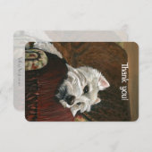 ラウンジウェスティオンソファ サンキューカード (正面/裏面)